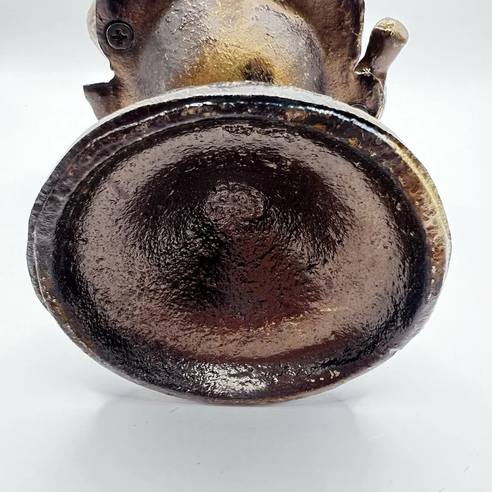 Cast Iron Mini Bird Bath Trinket Dish Cottage Core Country Rustic Farm House